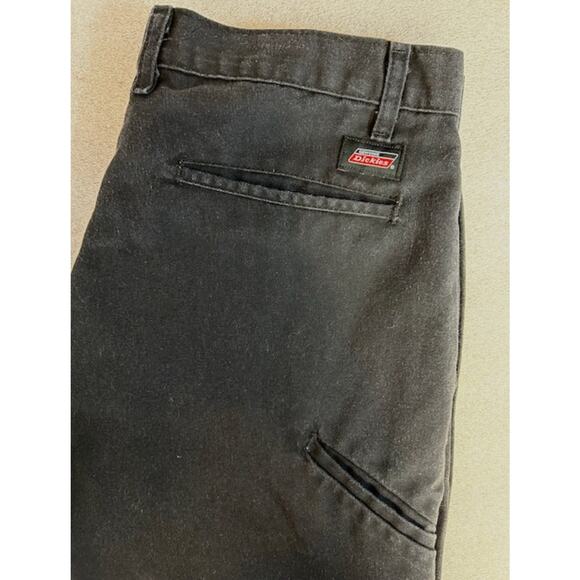 Dickies Men's Original-Black -Work Or Casual Pants 34 X 34. Classic Flat Front - Picture 4 of 5